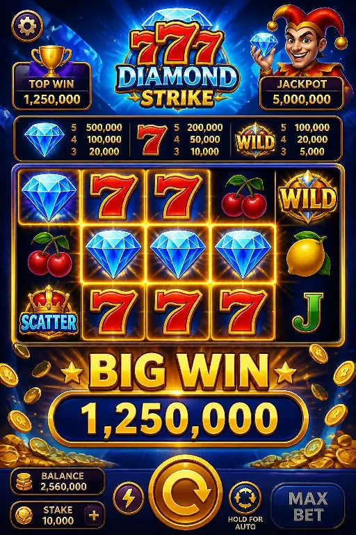 777DiamondStrike — скриншот 3